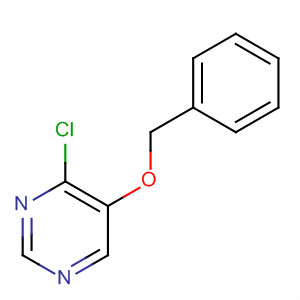 Pyrimidine, 4-chloro-5-(phenylmethoxy)-结构式
