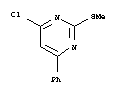 4-Chloro-2-(methylsulfanyl)-6-phenylpyrimidine结构式