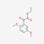 ETHYL 2,5-DIMETHOXYBENZOYLFORMATE结构式