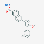 Structure of ADAPALENE (SODIUM SALT), 98%