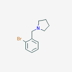 Structure of 1-(2-BROMOBENZYL)PYRROLIDINE