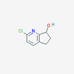 Structure of (S)-2-Chloro-6,7-dihydro-5H-cyclopenta[b]pyridin-7-ol