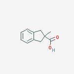 Structure of 2-Methyl-2,3-dihydro-1H-indene-2-carboxylic acid
