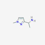 Structure of 1-(1-Methyl-1H-pyrazol-3-yl)ethanamine