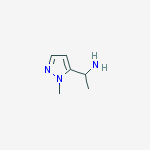 Structure of 1H-Pyrazole-5-methanamine, .alpha.,1-dimethyl-