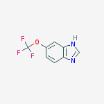 Structure of 5-TRIFLUOROMETHOXY-1H-BENZIMIDAZOLE