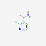 Structure of 1-(2-chloropyridin-3-yl)ethanamine
