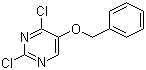 2,4-二氯-5-苄氧基嘧啶结构式