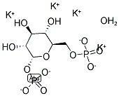 Α-D-葡萄糖1,6-二磷酸钾盐水合物结构式
