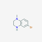 Structure of 6-Bromo-1-methyl-1,2,3,4-tetrahydroquinoxaline
