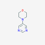 Structure of 4-pyrimidin-5-ylmorpholine