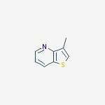 3-methylthieno[3,2-b]pyridine结构式