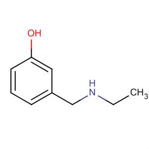 Structure of Phenol, 3-[(ethylamino)methyl]-