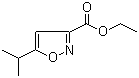 Structure of Ethyl 5-isopropyl-3-isoxazolecarboxylate