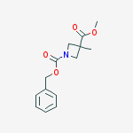 Structure of Methyl 1-Cbz-3-Methylazet...