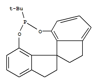 Structure of Diindeno[7,1-de:1',7'-fg][1,3,2]dioxaphosphocin,5-(1,1-dimethylethyl)-10,11,12,13-tetrahydro-, (11aS)-