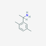 Structure of 1-(2,5-dimethylphenyl)ethanamine