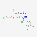 Gefitinib Intermediate B结构式