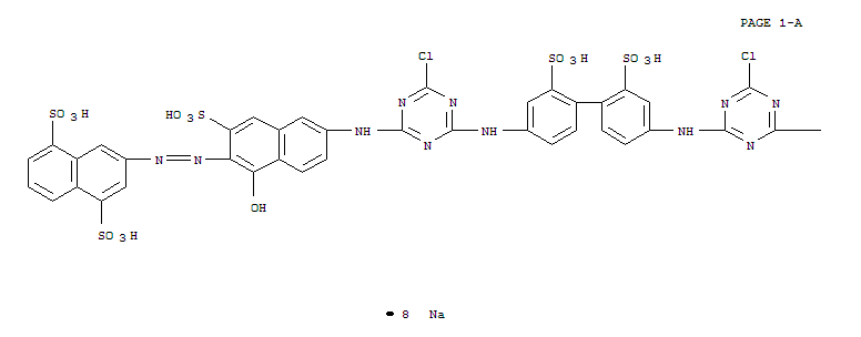 Structure of Reactive Orange  84