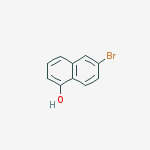 Structure of 6-Bromo-1-hydroxynaphthalene