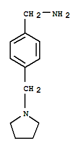 Structure of 4-(PYRROLIDIN-1-YLMETHYL)BENZYLAMINE