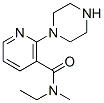 Structure of N-ETHYL-N-METHYL-2-PIPERAZIN-1-YLNICOTINAMIDE