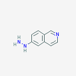 Structure of 6-hydrazinoisoquanoline dihydrochloride