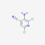 Structure of 3-Amino-2,6-dichloro-4-pyridinecarbonitrile