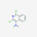 1,3-DICHLORO-4-ISOQUINOLINAMINE结构式