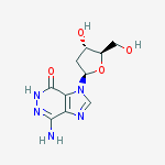 2-DEOXYPSEUDOISOGUANOSINE结构式
