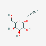 2-PROPYN-1-YL A-D-GALACTOPYRANOSIDE结构式
