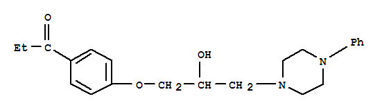Chemical structure of centpropazine