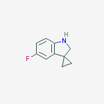 Structure of 5'-Fluorospiro[cyclopropane-1,3'-indoline]