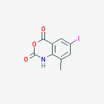 Structure of 6-Iodo-8-methyl-2,4-dihydro-1H-3,1-benzoxazine-2,4-dione