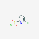 Structure of 6-chloropyridine-2-sulfonyl chloride