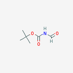 Structure of tert-Butyl formylcarbamate