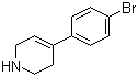 Structure of 4-(4-BROMO-PHENYL)-1,2,3,6-TETRAHYDRO-PYRIDINE