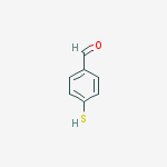 Structure of 4-Mercaptobenzaldehyde
