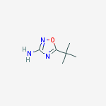 Structure of 5-(2-Methyl-2-propanyl)-1,2,4-oxadiazol-3-amine