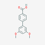 Structure of 3',5'-Dimethoxy-[1,1'-biphenyl]-4-carboxylic acid