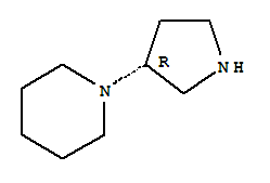 Structure of 1-(3R)-3-Pyrrolidinyl-piperidine