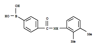 Structure of 4-(2,3-DIMETHYLPHENYLCARBAMOYL)PHENYLBORONIC ACID