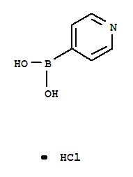 Structure of PYRIDINE-4-BORONIC ACID HYDROCHLORIDE