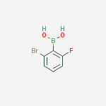 Structure of 2-BROMO-6-FLUOROPHENYLBORONIC ACID