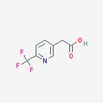 Structure of (6-Trifluoromethyl-pyridin-3-yl)-acetic acid