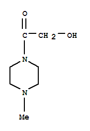Structure of 2-(4-METHYLPIPERAZIN-1-YL)-2-OXOETHANOL