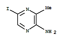 Structure of 5-IODO-3-METHYLPYRAZIN-2-YLAMINE