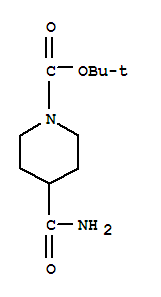 Structure of TERT-BUTYL 4-(AMINOCARBONYL)TETRAHYDROPYRIDINE-1(2H)-CARBOXYLATE