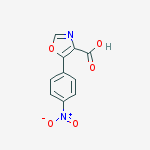 Structure of 5-(4-Nitrophenyl)oxazole-4-carboxylic acid