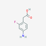 Structure of 2-(4-AMINO-2-FLUOROPHENYL) ACETIC ACID